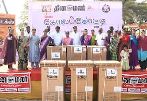 கடலூரில் தினமலர் கோலப்போட்டி கோலாகலம்