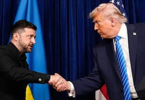 ரஷ்யா- உக்ரைன் அமைதி ஒப்பந்தம்: ஜெலன்ஸ்கி சந்திப்புக்கு பிறகு டிரம்ப் முக்கிய தகவல்