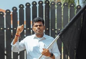 மக்கள் மீது அடக்குமுறையை ஏவும் திமுக அரசு; கருப்புக் கொடியேந்தி அண்ணாமலை குற்றச்சாட்டு 