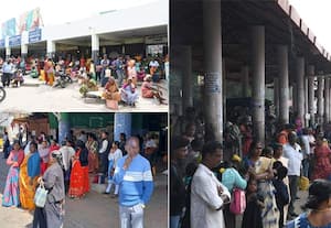 திமுக மாநாட்டுக்கு இயக்கப்பட்ட அரசு பஸ்கள்; பஸ் ஸ்டாண்டில் காத்திருந்த பயணியர்!