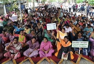  உழவர் தொடர்பு அலுவலர் நியமனத்திற்கு எதிர்ப்பு;  சென்னையில் உண்ணாவிரதம்