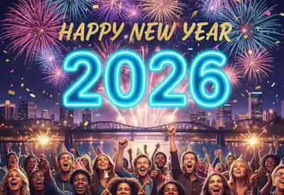 பிறந்தது ஆங்கிலப் புத்தாண்டு: நாடு முழுவதும் மக்கள் கொண்டாட்டம்