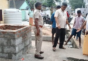  குடிநீர் கோரி பேரூராட்சி அலுவலகம் முற்றுகை