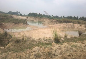  கனகனந்தல் ஏரியில் மண் திருட்டு அதிகாரிகள் ட்ரோன் மூலம் ஆய்வு