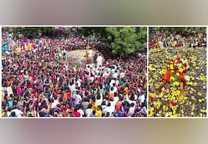 முள் படுக்கையில் பெண் சாமியார் தவம்; திருப்புவனம் அருகே குவிந்த பக்தர்கள்