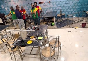  தி.மு.க., நிர்வாகி 'பாரில்' கலாட்டா செய்த ரவுடிகள் கைது