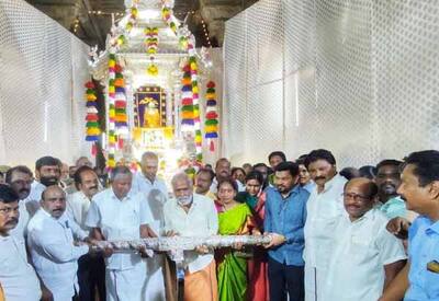 நெல்லையப்பர் கோவிலில் 35 ஆண்டுக்குப் பிறகு புதிய வெள்ளித்தேர் வெள்ளோட்டம்!