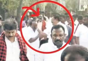 கட்சி அவைத்தலைவருக்கு 'பளார்'; திமுக எம்எல்ஏ அடாவடி