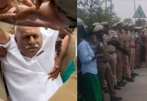 திருப்பூர் குமரன் குன்று கோவிலை அகற்ற முயற்சி; எதிர்த்து போராடிய இந்து முன்னணியினர் 200 பேர் கைது