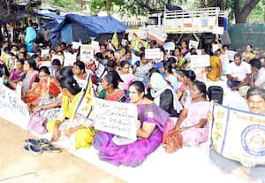  இடைநிலை ஆசிரியர்கள்  3ம் நாளாக போராட்டம்