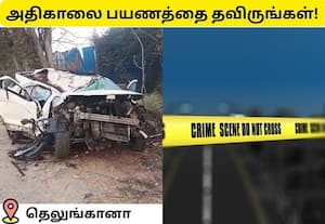 தெலுங்கானா, உ.பியில் சாலை விபத்து; 4 கல்லூரி மாணவர்கள் உட்பட 6 பேர் பரிதாப பலி