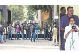   ஈ.டி., சோதனையில் நுழைந்து முதல்வர் மம்தா ﻿ அடாவடி!: ஆவணங்கள், லேப்டாப்களை கைப்பற்றி அத்துமீறல் 