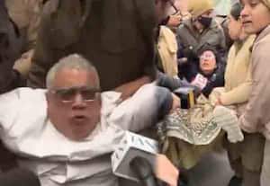 அமித் ஷா வீட்டு முன் போராட்டம்; திரிணமுல் காங்கிரஸ் எம்பிக்கள் குண்டுக்கட்டாக கைது