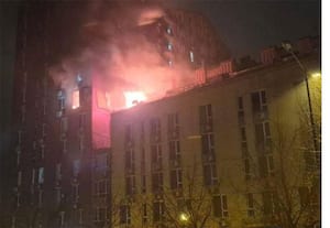 நுாற்றுக்கணக்கான ட்ரோன், ஏவுகணைகளை ஏவி உக்ரைன் மீது ரஷ்யா அதிரடி தாக்குதல்