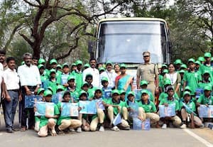  சுற்றுச்சூழல் விழிப்புணர்வு மாணவர்கள் களப்பயணம்