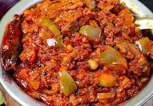  கத்திரிக்காய் காராமணி கறி