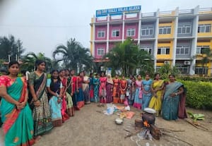  வள்ளி விலாஸ் ஆலயா பள்ளியில் பொங்கல் விழா