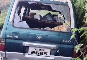  யானைகள் நடமாட்டம் அதிகரிப்பு வாகனங்கள் மீது தாக்குதல்