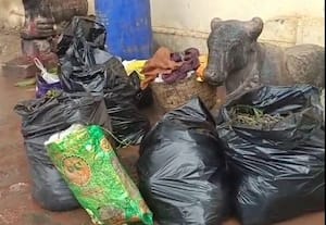  பேரூர் படித்துறை நொய்யல் ஆற்றில் தூய்மை பணி