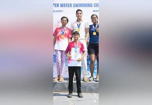  தேசிய ஓபன் வாட்டர் நீச்சல்: தமிழகத்திற்கு நான்கு தங்கம்