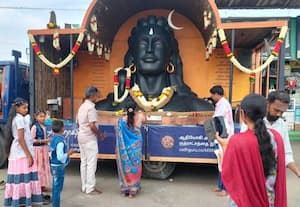  ஆதியோகி ரதம் காங்கயம் வருகை