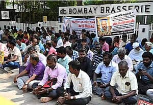 பொங்கல் பண்டிகையிலும் தொடந்தது  பகுதி நேர ஆசிரியர்கள் போராட்டம்