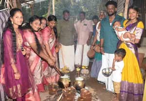 தை 2ம் தேதி பொங்கல் விழாவைக் கொண்டாடும் கிராம மக்கள்