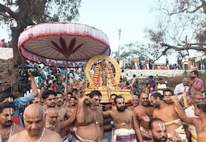  திருமுக்கூடல் பெருமாள் கோவிலில் பார்வேட்டை விழா கோலாகலம்