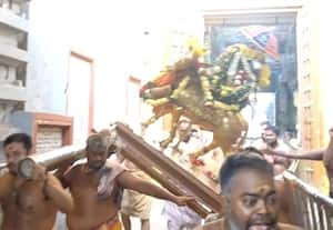  ராமேஸ்வரம் கோயிலில் உற்ஸவர் சிலை விழுந்தது