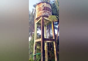  நீர்த்தேக்க தொட்டி சேதம் எட்டுகுட்டிமேடு மக்கள் அவதி