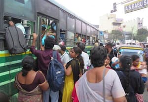  பொங்கலுக்கு போதுமான பேருந்துகள் இல்லை காஞ்சி பேருந்து நிலையத்தில் பயணியர் அவதி