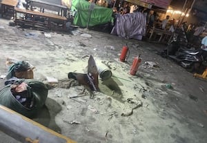  பலுானில் காற்று நிரப்பும் சிலிண்டர் வெடித்து திருக்கோவிலுாரில் பெண் பலி: 13 பேர் காயம்