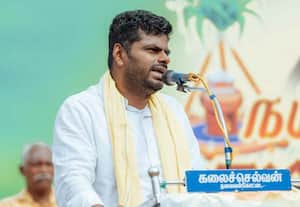 ரூ.7 லட்சம் முதல் ரூ.1 கோடி வரை லஞ்சம்; அமைச்சர் நேரு சாதனை என பட்டியலிட்ட அண்ணாமலை