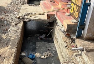  மூடப்படாத வடிகால்வாய் பட்டாபிராமில் சீர்கேடு