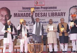 தேசத்திற்கு குஜராத் அளித்த பங்களிப்பு; மூன்று ஆளுமைகளை பாராட்டிய சிபிஆர்