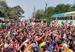  சத்துணவு ஊழியர்கள் சங்கம் செங்கல்பட்டில் போராட்டம்