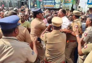  பஸ் நிறுத்தம் பிரச்னையில் 6 மணி நேரம் மக்கள் மறியல்