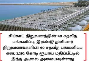  துாத்துக்குடியில் ரூ.2,292 கோடிக்கு கடல்நீரை குடிநீராக்கும் ஆலை அடிக்கல் நாட்டினார் முதல்வர்