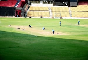  சின்னசாமி மைதானத்தில் மீண்டும் கிரிக்கெட் பாதுகாப்பு ஏற்பாடுகள் தீவிரம்
