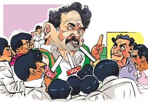  'கேள்விக்கே பயப்படுறாரே!'