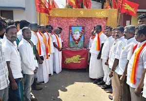  நேதாஜி 129வது பிறந்த நாள் அன்னதானம் வழங்கல்