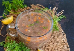  உடல் எடையை குறைக்க 'ராகி சூப்