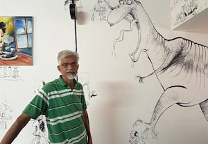  வீட்டையே கார்ட்டூன் மயமாக மாற்றிய கா ர் ட் டூ னி ஸ்ட்