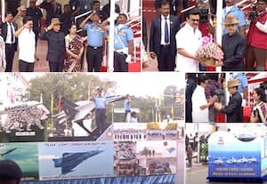 குடியரசு தின விழாவில் தேசியக்கொடி ஏற்றினார் கவர்னர் ரவி; முப்படை அணிவகுப்பு மரியாதை