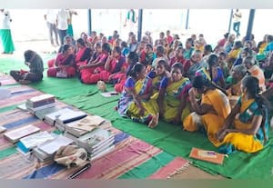  ஓயாத பிரச்னை... தளராத மக்கள்! அறநிலையத் துறை அதிகாரி 'ஆப்சென்ட்' கரைப்புதுாரில் கிராமசபா புறக்கணிப்பு