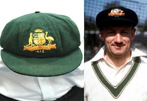 பிராட்மேன் தொப்பி ரூ. 2.93 கோடிக்கு ஏலம்