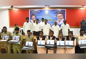  தனியார் கல்லுாரி மாணவர்களுக்கு லேப்டாப் வழங்கும் திட்டம் தொடக்கம்