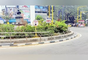 சென்னை:புகார்பெட்டி; அண்ணா ரவுண்டனாவில் தடுப்பு கம்பிகள் சேதம்