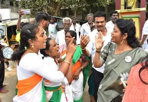  காங்கிரஸ் கூட்டத்தில் நிர்வாகிகளுக்குள் 'லடாய்'