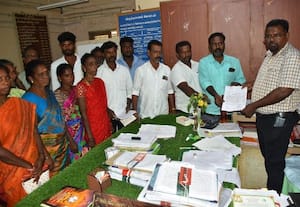  மேல்நிலை நீர்த்தேக்க தொட்டி கட்டித் தர கிராம மக்கள் மனு